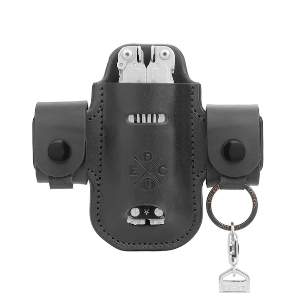 Leather Sheath for L/XL Multitool & Action-Snap Belt Attachment